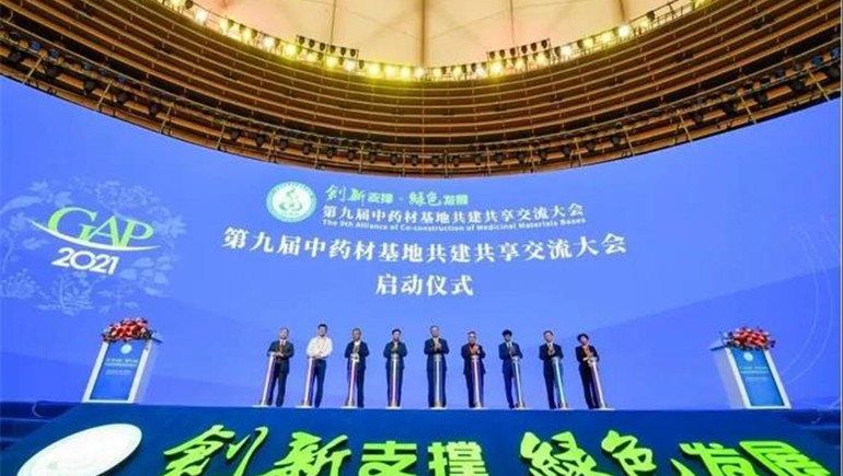 第九屆中藥材基地共建共享交流大會(huì)在南寧召開(kāi)，聯(lián)盟主席張伯禮院士蒞臨隴西奇正展臺(tái)了解隴藥隴企