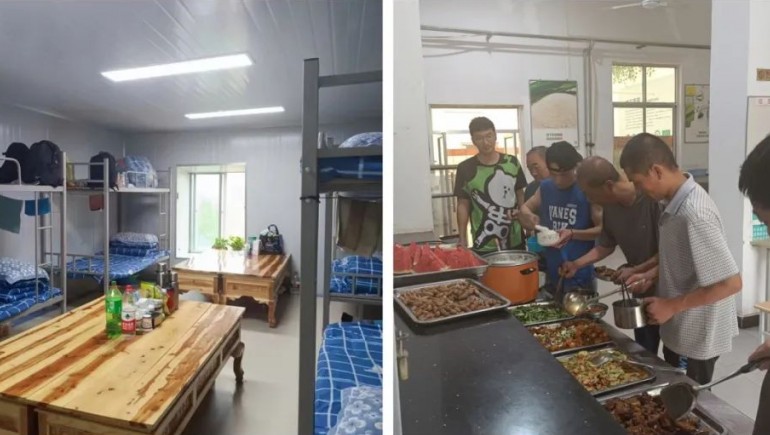 上下同欲克時(shí)艱，駐廠保產(chǎn)顯擔(dān)當(dāng)